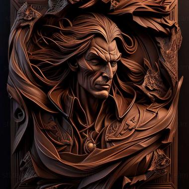 3D модель Игра Castlevania Симфония ночи (STL)